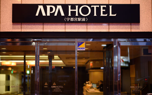 APA Hotel Utsunomiya-Ekimae Уцуномия вид на фасад