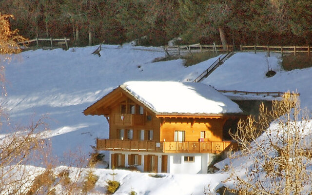 Отель Chalet Chalet Agneau Нендаз вид на фасад