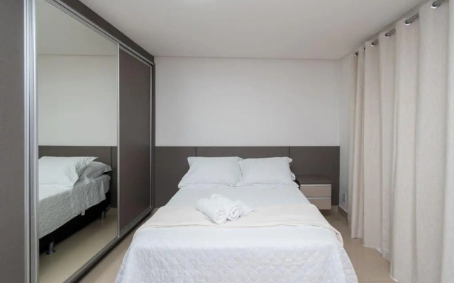 Flat Mobiliado No Edifício The Expression   Setor Bueno   Th505
