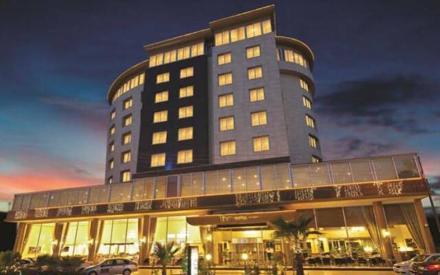 Liva Hotel Mersin Турция, Мерсин - отзывы, цены и фото номеров - забронировать отель Liva Hotel Mersin онлайн вид на фасад