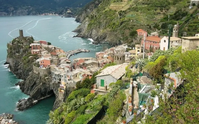 The Terrace in the Heart of Vernazza