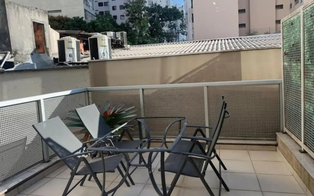 Studio com varanda garden Rua Augusta CD 116 UA