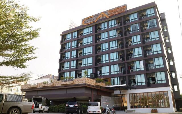 Отель CA Hotel and Residence Phuket Таиланд, Пхукет - отзывы, цены и фото номеров - забронировать отель CA Hotel and Residence Phuket онлайн вид на фасад