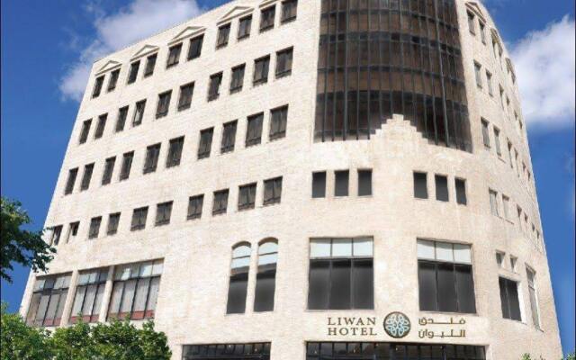 Liwan Hotel Амман вид на фасад