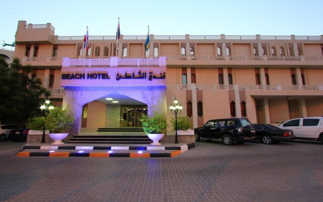 Отель Beach Hotel Sharjah ОАЭ, Шарджа - 8 отзывов об отеле, цены и фото номеров - забронировать отель Beach Hotel Sharjah онлайн вид на фасад
