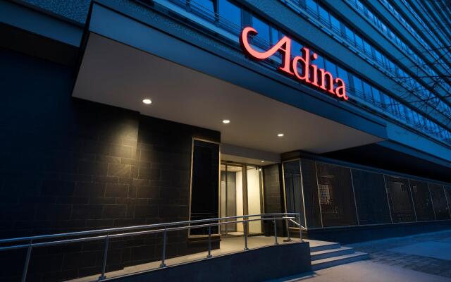 Отель Adina Apartment Hotel Leipzig Германия, Лейпциг - отзывы, цены и фото номеров - забронировать отель Adina Apartment Hotel Leipzig онлайн вид на фасад