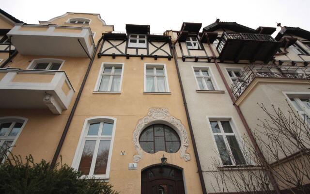 Отель Apartament Nadmorski Sopot 2 Сопот вид на фасад