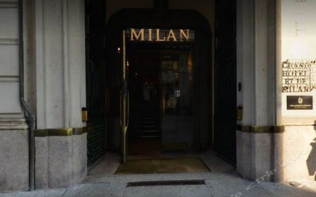 Отель Grand Hotel et de Milan Италия, Милан - 4 отзыва об отеле, цены и фото номеров - забронировать отель Grand Hotel et de Milan онлайн вид на фасад