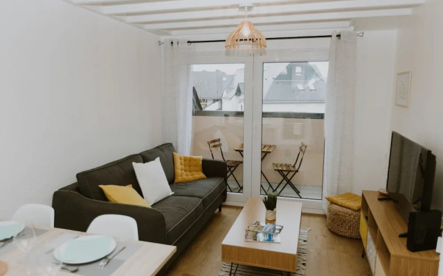 Appartement Duplex proche Port avec vélos
