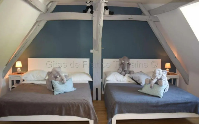 Gîte La Membrolle-sur-Choisille, 4 pièces, 9 personnes - FR-1-381-190