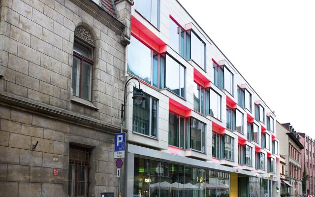 Отель Puro Hotel Wroclaw Польша, Вроцлав - отзывы, цены и фото номеров - забронировать отель Puro Hotel Wroclaw онлайн вид на фасад