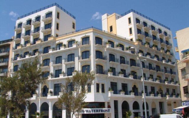 Отель The Waterfront Hotel Мальта, Гзира - отзывы, цены и фото номеров - забронировать отель The Waterfront Hotel онлайн вид на фасад