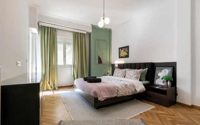 Elysia  - 2-Br Apt & Balcony in Athens