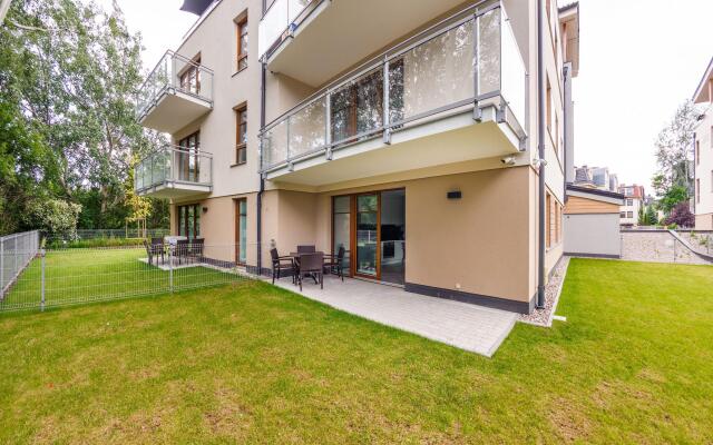 Отель Apartamenty Sun&Snow Sopocki Hipodrom вид на фасад