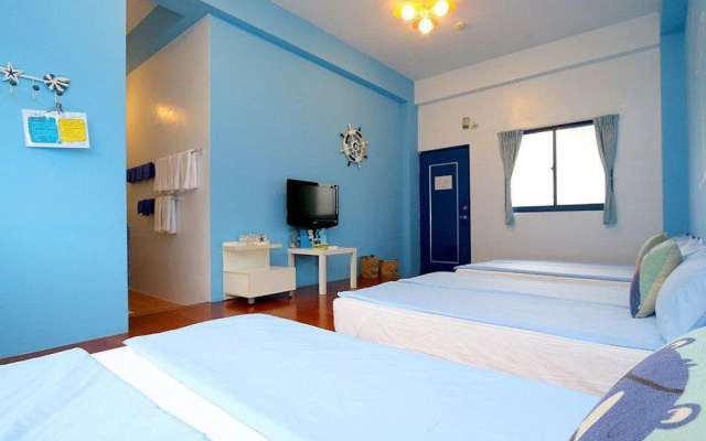 Blue and White Holiday B&B