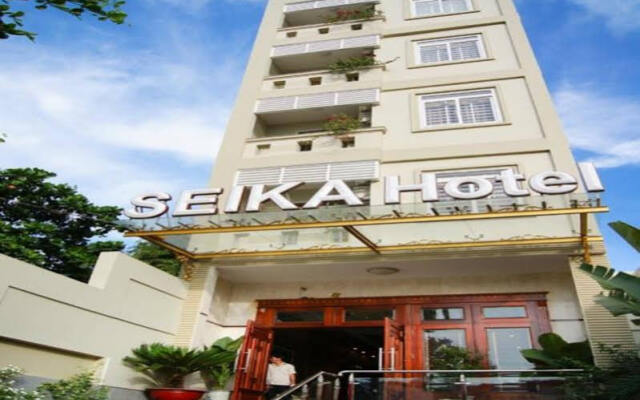 Отель Seika Hotel Вьетнам, Вунгтау - 1 отзыв об отеле, цены и фото номеров - забронировать отель Seika Hotel онлайн вид на фасад