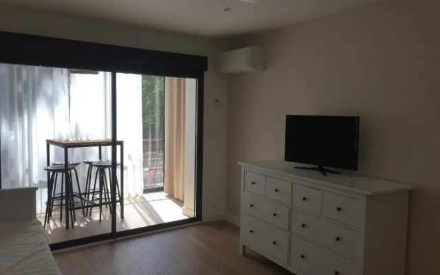 Studio avec parkingk privé, plage et centre à pied