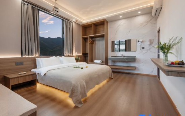 Xun yi ban shan courtyard designer minsu