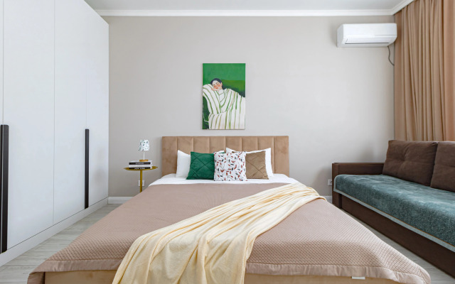 Апартаменты 1 комнатная Люкс в ЖК Greenline Flora 18