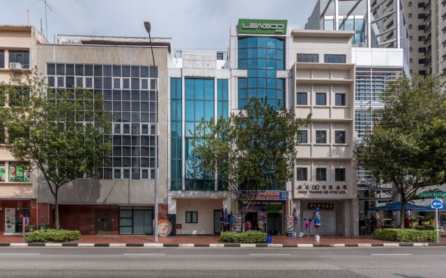 Апартаменты Heritage Apartments @ Clarke Quay вид на фасад