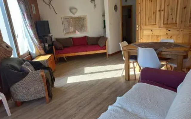 Apartment Appartement deux pieces sud , 500 metres des pistes.