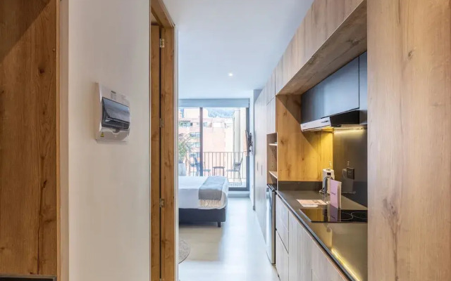Amazing Loft With Balcony in El Nogal