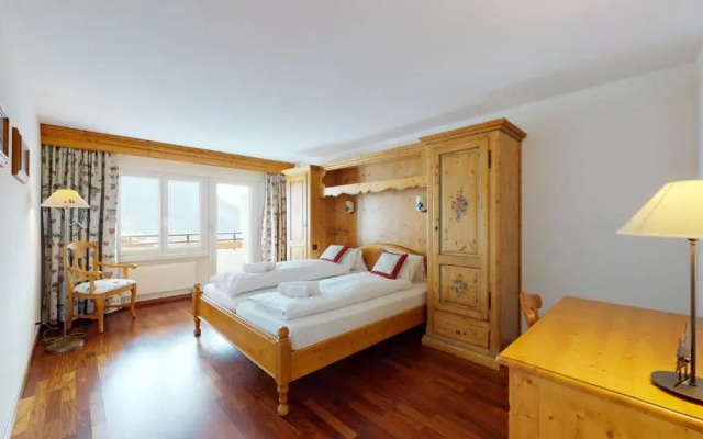 Gonenstein Residence in Leukerbad, entire apartment/studio with balcony