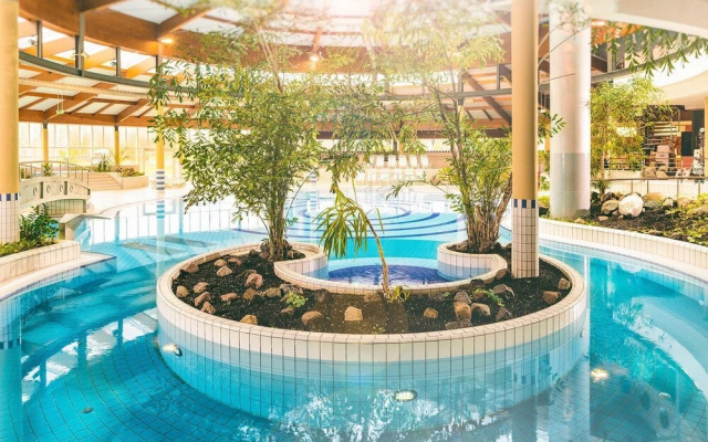 Ferienhaus mit Schwimmbad, Sauna
