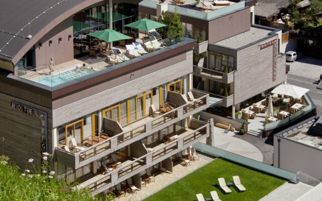 Bergland Hotel Sölden Зёльден вид на фасад
