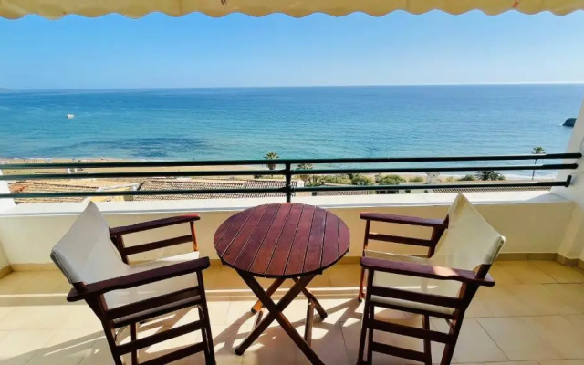 Panoramic sea view1bedroom Apart.Glyfada beach2-4p