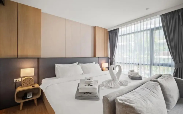 Stylish Forest View Studio Near Naithon Beach 1528