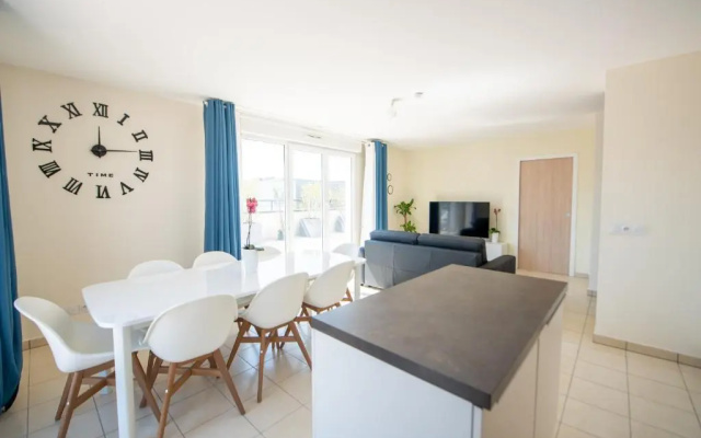 Bel appartement de 3 chambres à 20 min de Paris