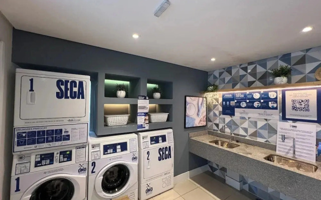 Apartamentos com piscina e academia
