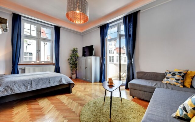 Апартаменты Grand Apartments - Brooklyn Сопот комната для гостей