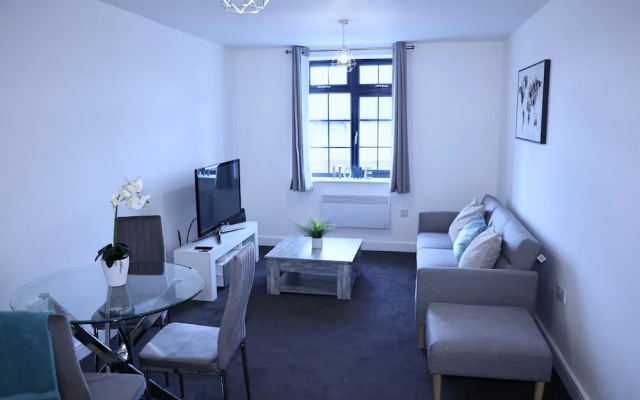 Captivating 1-bed Apartment in Nottingham