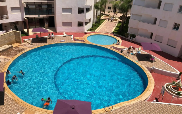 Appartement 65m2 résidence Jnane Eddalya Bouznika proche mer
