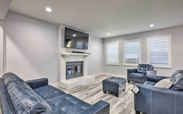 Modesto Home w/ Deck - 2 Mi to Vintage Faire Mall