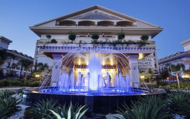 Отель Crystal Palace Luxury Resort & Spa - All Inclusive Сиде вид на фасад