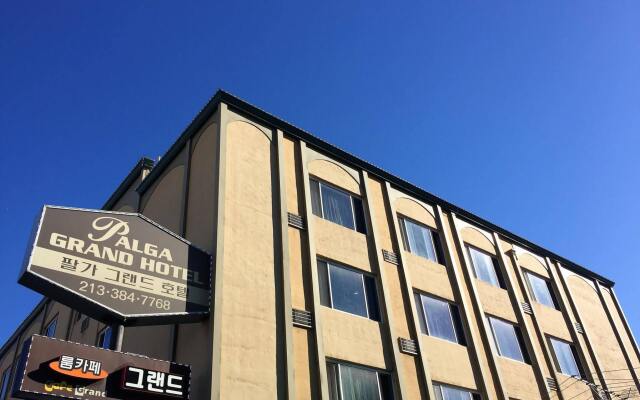 Отель Palga Grand Hotel США, Лос-Анджелес - отзывы, цены и фото номеров - забронировать отель Palga Grand Hotel онлайн вид на фасад