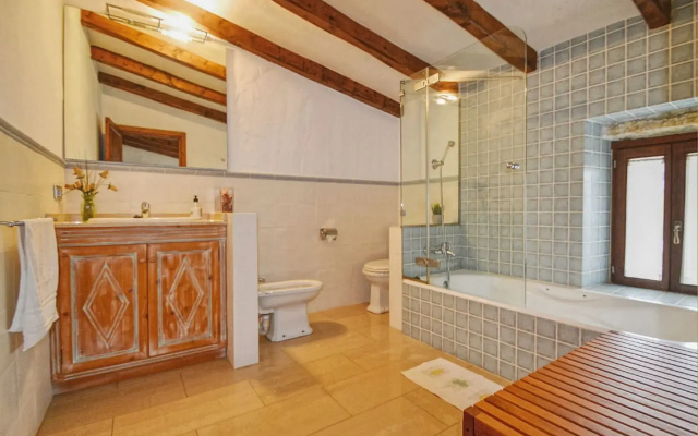 Restored holiday home in Búger with private pool