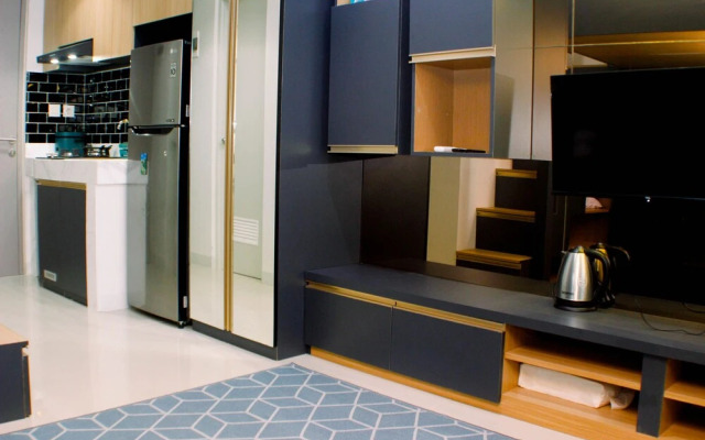 Cozy Living And Modern Studio At Vasanta Innopark Apartment