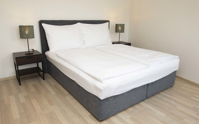 Апартаменты Greg Apartments Kampa Prague вид на фасад