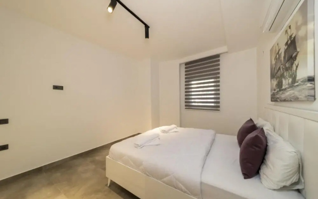 Lovely Flat With Shared Pool and Balcony in Alanya