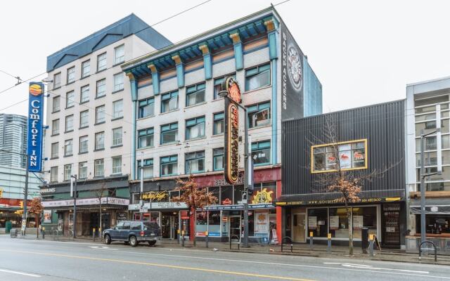 Отель Samesun Vancouver Канада, Ванкувер - отзывы, цены и фото номеров - забронировать отель Samesun Vancouver онлайн вид на фасад