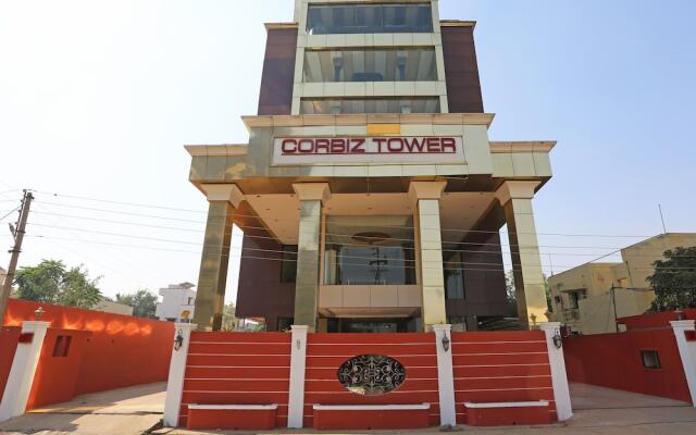 OYO 10392 Hotel Corbiz Tower вид на фасад