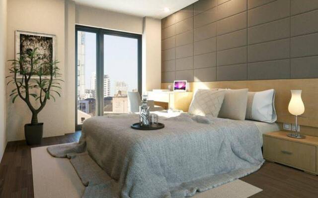Апартаменты London Greenwich Apartments комната для гостей