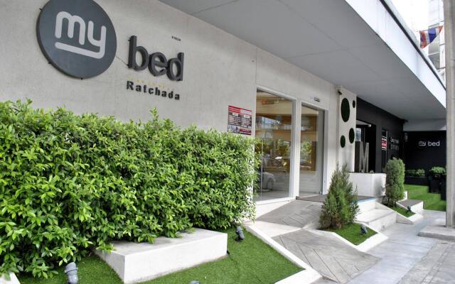 Отель Mybed Ratchada-ladprao Бангкок вид на фасад