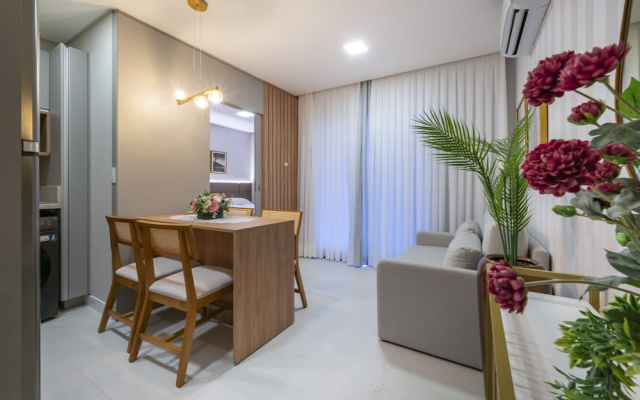 1034 - Apartamento com piscina apto 104