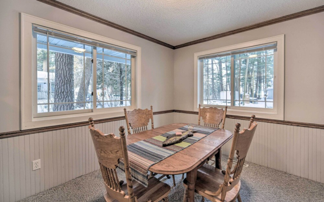 Spacious Home w/ Deck on Lake Chetek!