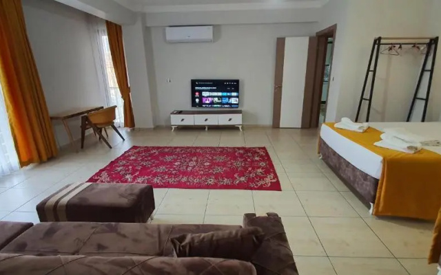 3+1 sea1km 125mt2 Furnished luxury apartment 1.kat